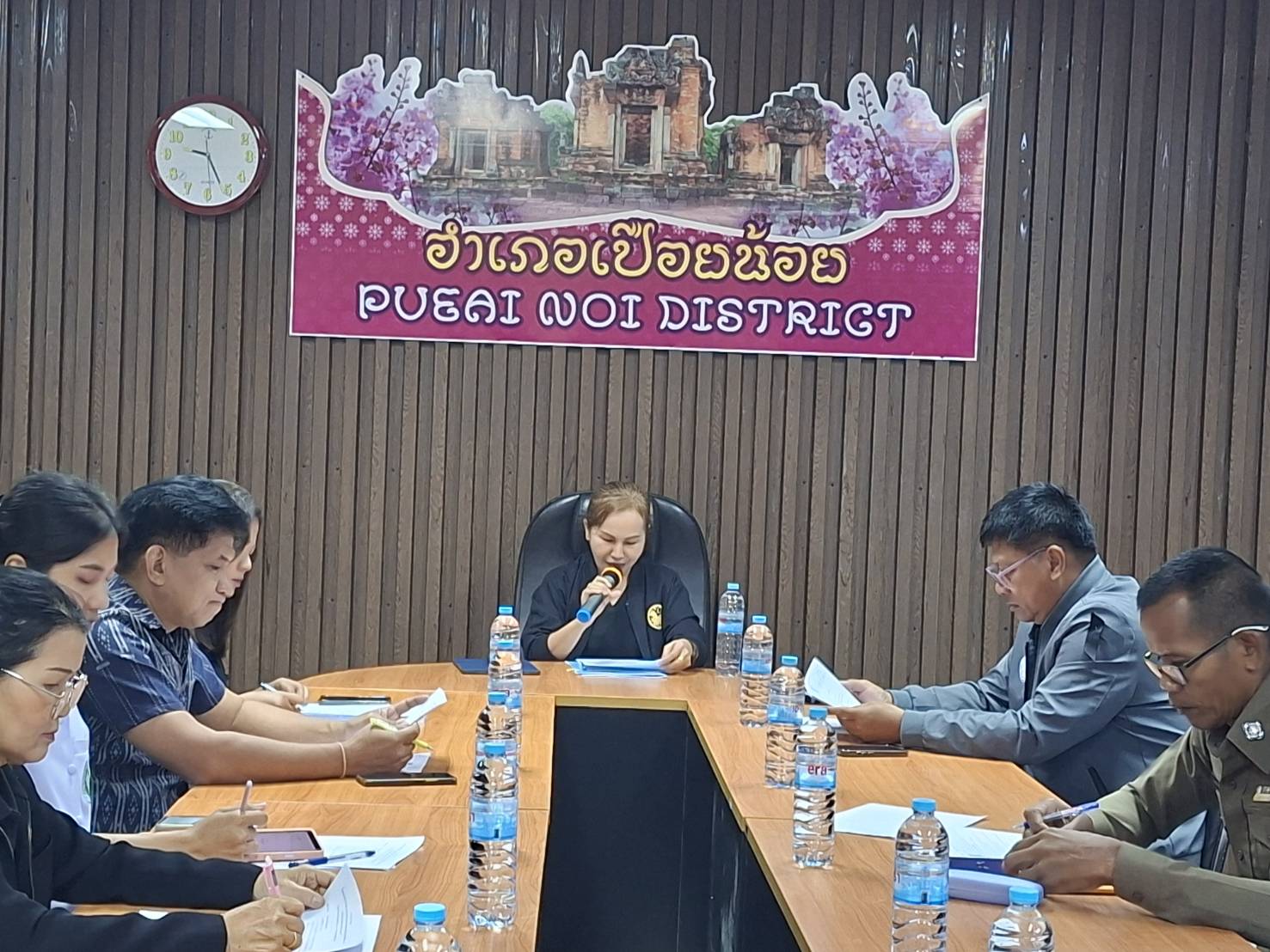 🛕 พช.เปือยน้อย : ร่วมประชุมหัวหน้าส่วนราชการ อำเภอเปือยน้อย จังหวัดขอนแก่น ประจำเดือนพฤศจิกายน 2568 🛕